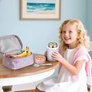 Soup Thermo for Hot Food Kids 16oz Insulated Food Jar Leakproof Thermo Lunch Container for Kids Wide-Mouth Stainless Steel Lunch Box for School with Handle Folding Spoon(3+) by TinyTreasures Baby Boutique