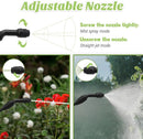 Battery Powered Garden Sprayer, 1.35 Gallon Electric Sprayer with USB Rechargeable Handle, 3 Mist Nozzles, Retractable Wand, Battery Pump Sprayers with Adjustable Shoulder Strap for Lawn and Yard by GreenHaven Gardens