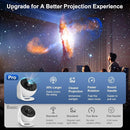 Planetarium Projector Pro for Bedroom, 13 in 1 Star Projector Galaxy Light, Ceiling Night Light Milky Way Mood Lighting with Timer, LED Space Galaxy Lamp Bedroom Room Decor for Adults Kids - White by TinyTreasures Baby Boutique
