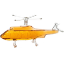 Helicopter Wine & Whiskey Decanter Black Hawk Chopper 8" x 16" The Wine Savant - Heli Gifts for Men - Glass Helicopter Figurine Gift, Bourbon and Scotch Decanter - Military Veteran Gifts - 750ml