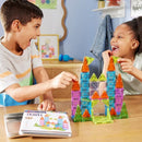 MAGNA-TILES microMAGS Travel Set Deluxe 55-Piece Magnetic Construction Set, The Original Magnetic Building Brand by TinyTreasures Baby Boutique