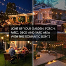 SUNTHIN Outdoor String Lights, 48FT Patio Lights with 16 LED Shatterproof Bulbs for Outside, Backyard, Deck, Porch, Garden, Bistro, Cafe, Party by GreenHaven Gardens