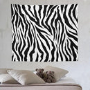 HZOHNAGO Zebra Print Tapestry Nature Wild Animals Black and White Stripe Printed Wall Tapestry Painting Wall Hanging for Bedroom Living Room Dorm 60" W x 50" H by CozyNest Decor