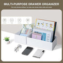 DIMJ Drawer Organizer Clothes 15 Pack - Foldable Baby Organizers and Storage & Dresser Organizer for Bedroom, Closet - Nursery Organization Dresser Dividers for underwear, Sock,Bra, Belt, Tie, White by CozyNest Decor