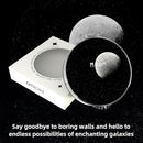 Orzorz Slide Discs Star Projector Galaxy Light Home Planetarium Projector (Work Star Projector) (Moon) by TinyTreasures Baby Boutique