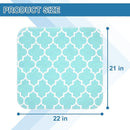 OUTCREATOR® Washable Bed Pads 21" x 22" (Pack of 2), Incontinence Mattress Protector, Anti-Slip Waterproof Underpads for Adults Kids Elderly Pets, Absorbency & Reusable Bedwetting Pads (Green) by TinyTreasures Baby Boutique