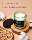 M&SENSE Candle Oceanic Breeze Scented Candle, Long Lasting Pineapple & Mango Scented Natural Soy Wax Candles 7.05oz 50 Hours Burn for Home Scented, Stress Relief Gifts for Women/Men by CozyNest Decor