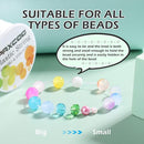 PAXCOO 4 Rolls Elastic String for Bracelets, Stretch Magic Elastic String Bead Cord Jewelry Thread for Bracelet, Necklaces, Clay Beads, Pony Beads (White) by TinyTreasures Baby Boutique