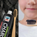 Activated Charcoal Whitening Toothpaste, Fluoride-Free, Enamel-Safe, Natural Mint Flavor, 6.5oz Tube for Stain Removal and Fresh Breath Pack of 1 by CozyNest Decor