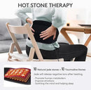 UTK Heating Pad for Back Pain Relief, Far Infrared Heating Pads with 20 Natural Jade Stones, Heating Fast, Hot Enough, Auto Shut Off, Smart Controller, 55'' Large Size Heat Pad for Back by CozyNest Decor