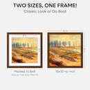 Homeforia 10x10 Picture Frame Brown, High-End Dark Oak 10 x 10 Square Brown Wood Frames with Mat 8 by 8 Photo, 10by10 Wooden Walnut Poster Frame Matted to 8x8 Print, Tempered Glass, Wall Kit, Set of 1 by CozyNest Decor