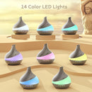 500ML Essential Oil Diffuser: Aroma Diffuser with Remote Control for Hotel Spa Yoga Room - Humidifiers for Bedroom with 14 Colors LED Night Light for Kids/Women Home Relaxation by TinyTreasures Baby Boutique