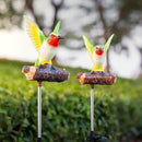 Birdsong Hummingbird Garden Decor Statues Stake Figurine Solar Lights for Outside Lawn Yard Porch Patio Flowerbed Christmas Decorations Outdoor for Moms Birthday (Green Hummingbird) by GreenHaven Gardens
