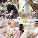 DINGLE DANGLE - Baby Gift Set - 3 in 1 Diaper Changing Helper Headband, Baby Mobile, & Sensory Rattle; Newborn Essentials Must Haves - Great Baby Registry or Shower Gift - Featured on Shark Tank by TinyTreasures Baby Boutique