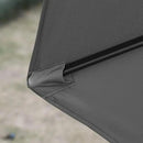 Sunnyglade 9' Patio Umbrella Outdoor Table Umbrella with 8 Sturdy Ribs (Grey) by GreenHaven Gardens