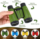 Wettarn 24 Pack Kid Mini Compact Binocular Compass Magnifying Glass Set for 3-12 Years Boy Girl Toddler Small Telescope Binocular for Kid Bird Watching Camping Hiking Exploring Outdoor Play by TinyTreasures Baby Boutique