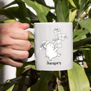 Customized Choose Name Pigs White Coffee Cup Gift For Dad Mom Daughter Son Kids, Pig Lover Accent Coffee Mug, Personalized Pig Ceramic Cup 11Oz 15Oz, Funny Pigs Travel Mug Gift For Birthday Christmas by TinyTreasures Baby Boutique