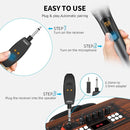 Aveek Wireless Microphone for Karaoke, 2.4GHz Rechargeable Karaoke Microphone(Work 10hs), for Speaker, Karaoke Machine,Church, Speech, Wedding, Party Singing, Grey&Red, 2 Packs by TinyTreasures Baby Boutique