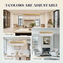 Modern Gold Crystal Chandelier,Rectangular K9 Crystal Raindrop Light Fixture,6 Light Rectangle Chandeliers for Dining Room Living Room Kitchen Island L31.5''xW10''xH10'' by CozyNest Decor