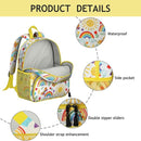 Toddler Backpack for Girls 3-8: Preschool Kindergarten Backpack - Cute Kids Backpacks for Girls Boys-Sunshine by TinyTreasures Baby Boutique