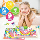 Puzzles for Kids Ages 4-6, 4 Pack Wooden Jigsaw Puzzles 24 Pieces The Castle Puzzle Preschool Educational Learning Toys Set for Boys and Girls by TinyTreasures Baby Boutique