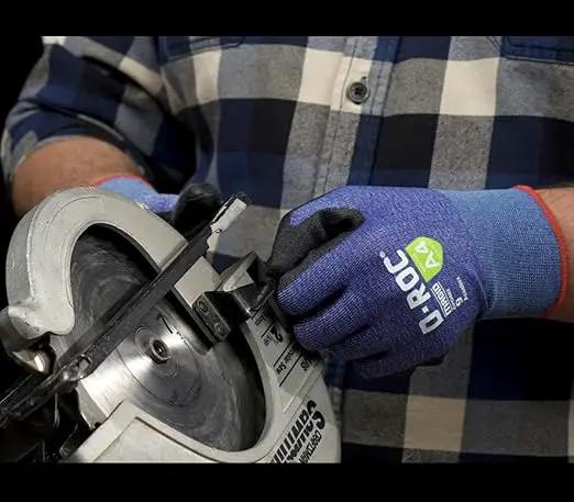 MAGID D-ROC ANSI A4 AeroDex Polyurethane Palm Coated Work Gloves, 12 Pairs, Size 12/3XL, GPD482, photo 8 of 9