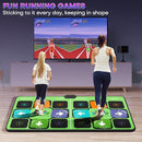 FWFX Wireless Dance Mat for TV, 2-Player Musical Electronic Dancing Pad for Kids & Adults, for Family Party Games, Exercise, Yoga & Fitness - Birthday for Boys & Girls(Green) by TinyTreasures Baby Boutique