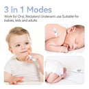 Berrcom Digital Thermometer for Adults and Kids, Medical Thermometer for Fever 10 Second Reading Armpit Thermometers with Fever Alarm by TinyTreasures Baby Boutique