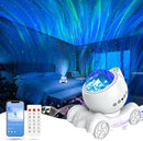 ENOKIK Northern Light Projector, Aurora Star Projector Built-in Bluetooth Speaker, White Noise Machine for Kids Adults, Galaxy Light for Bedroom/Ceiling/Party/Gift (White) by TinyTreasures Baby Boutique