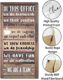 We Are A Team Office Signs Decor, Hanging Wood Sign Office Decoration, Motivational Quotes Wall Décor, Human Resources Offices Wall Decoration, Team Gift, Gift for Leader by CozyNest Decor