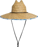 Quiksilver Men's Wide Brim Outdoor Lifeguard Straw Sun Hat by GreenHaven Gardens