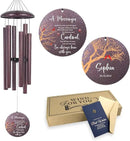 ASTARIN Outside Wind Chimes for Loss of Loved one, Personalized Sympathy Gift for Loss Mother/Father, Windchimes Outdoors Condolences Gift for Women/Men, Garden Decoration, 32 inch by CozyNest Decor