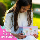Musical Fairy Jewelry Box for Girls - Kids Music Box with Spinning Fairy and Mirror, Princess Gifts for Little Girls, Jewelry Boxes, Childrens Birthday Gift - Ages 3-10, Pink by TinyTreasures Baby Boutique