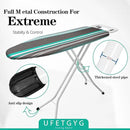 Ironing Board,Full Metal Construction| Height Adjustable, 43" X 13" W/with Iron Rest Heat & Scorch Resistant Fabric, Anti-Skid Feet, Heavy Duty| Easy to Fold by CozyNest Decor