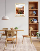 HesenDot Natural OAK Wood Framed Arizona Wall Art,12x16in Sedona's Red Rock Formations Quality Canvas Wall Print,Classic Urban Landmark Wall Decor for Living Room,Bedroom,Office Gallery Set of 1 by CozyNest Decor