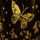 4 Packs Solar Lanterns Outdoor Hanging Lantern Lights, 4 Butterflies Hollowed-Out Metal Decor Lantern, Waterproof LED Decorative Garden Light Gifts by GreenHaven Gardens