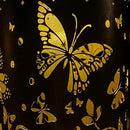 Mothers Day Gifts, 4 Packs Solar Lanterns Outdoor Hanging Lantern Lights, 4 Butterflies Hollowed-Out Metal Decor Lantern, Waterproof LED Decorative Garden Light Gifts
