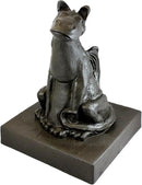 Emsco Group 92530 Lightweight Smiling Dragon Garden Statue, 21", Bronze by GreenHaven Gardens