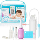 Frida Baby Bitty Bundle of Joy Mom & Baby Essentials Healthcare and Grooming Gift Kit Includes Peri Bottle, NoseFrida Snotsucker, Windi Gaspasser & Nail Clipper + File Set by TinyTreasures Baby Boutique
