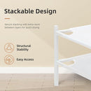 STORAGE MANIAC Sweater Drying Rack, Mesh Clothes Drying Rack, Stackable Laundry Drying Rack, Lay Flat Dryer for Delicates, Portable Dry Rack for Indoor or Outdoor, White, 2-Pack by TinyTreasures Baby Boutique
