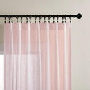 Joydeco Sheer Curtains 108 Inches Long, Beige Curtains for Living Room 2 Panels Set, Window Curtains Privacy Assured with Light Filtering(W52 x L108 Inch,Tapioca) by CozyNest Decor