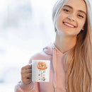 Ranunculus Lover Accent Mug, Novelty Flower Themed Coffee Cup 11oz 15oz, Customized Ranunculus Floral Mug With Name, Personalized Flower Decorative Cup, Gift For Birthday by CozyNest Decor