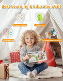 Interactive Dinosaur Talking Pen for Kids – Montessori Reading Toy with Phonics Flash Cards for Toddlers Ages 1-6, Speech Therapy & Autism Sensory Gift (Green, Phonics) by TinyTreasures Baby Boutique
