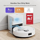 roborock Q10 S5+ Robot Vacuum and Mop with Self-Emptying, 10,000Pa Suction, Upgraded from Q8 max+, Obstacle Avoidance, Sonic Mopping, Dual Anti-Tangle Design, Auto Mop Lifting, Ideal for Pet Hair by CozyNest Decor
