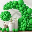 RUBFAC 129pcs Green Balloons Different Sizes 18 12 10 5 Inch Green Latex Balloon Garland Arch for Masquerade Party Decorations Birthday Baby Shower Wedding Party Supplies by TinyTreasures Baby Boutique