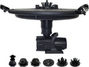 HALF OFF PONDS Floating Fountain – 1/3 HP Pond Aerator, 100' Cord – 5,200 GPH Water Pump – 9 Spray Patterns - White LED Lights – Energy-Efficient - for Ponds & Water Gardens by GreenHaven Gardens