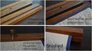 RRD Quilt Hanger for Wall for Display (96") Amish Made Wooden Quilt Rack Wall Mount - Rustic Tapestry Quilt Wall Hangers (Oak Wood, Michaels Stain) by CozyNest Decor