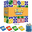 Matching Puzzle Game for Kids & Adults, Family Board Games Block for Boys & Girls Ages 4-8 8-12, 2+ Player Card Puzzles for Children 3+ Year Olds by TinyTreasures Baby Boutique