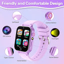 Vakzovy Kids Smart Watch Girls Gift for Girls Age 6-12, HD Touchscreen Kids Watch with 26 Games Camera Video Music Player Pedometer Educational Toys Christmas Birthday Gifts 5 6 7 8 9 10 Year Old by TinyTreasures Baby Boutique