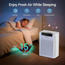 AMEIFU Air Purifiers for Home Large Room, Up to 2400 ft² with Smart WiFi APP Control, Hepa Air Purifier with Washable Filters, PM 2.5 Display for Bedroom, Pets Hair, Pollen, Dander, Smoke by CozyNest Decor